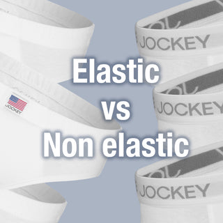 Underwear without elastic waistband vs with elastic – Jockey
