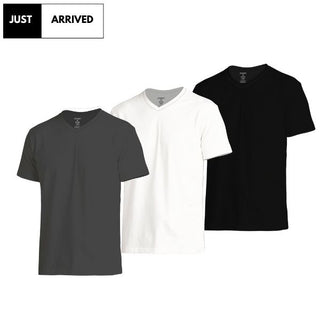 Cotton-Rich V-Neck (Tri-Pack)