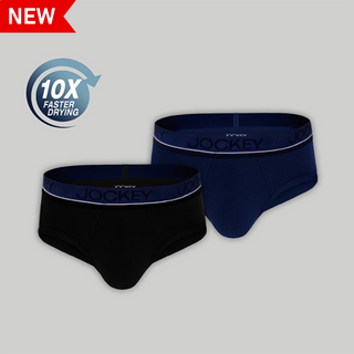 Quickdry Hipster Brief (Dual-Pack)