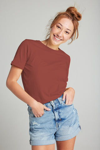 Super Combed Cotton-Rich Round Neck T-Shirt