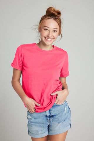 Super Combed Cotton-Rich Round Neck T-Shirt