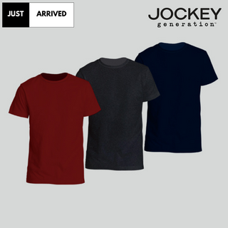 Cotton-Rich Round Neck (Tri-Pack)