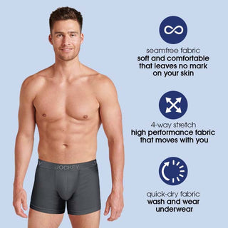 4-WAY Stretch Seamfree Boxer Brief