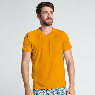 Elance Combed Cotton-Rich V-Neck T-Shirt