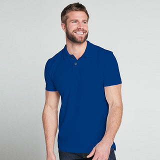 Cotton Rich Pique Classic Fit Plain Short Sleeve Polo Shirt