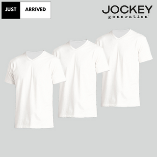 Cotton-Rich V-Neck (Tri-Pack)